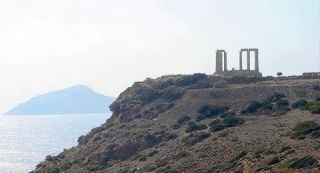 Athens, cape Sounion, temple of Poseidon