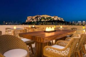 hotels rooftop bar athens Thea Terrace